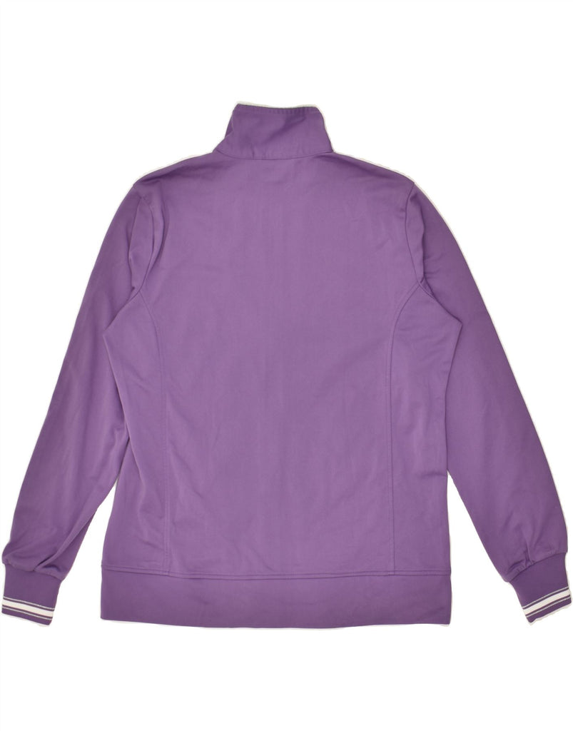 CHAMPION Womens Tracksuit Top Jacket UK 14 Large Purple | Vintage Champion | Thrift | Second-Hand Champion | Used Clothing | Messina Hembry 