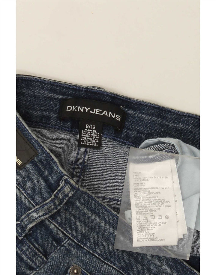 Dkny Womens Denim Shorts US 8 Medium W30 Blue Cotton