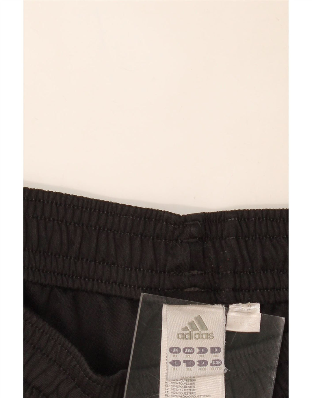 ADIDAS Mens Climalite Tracksuit Trousers XL  Black Polyester