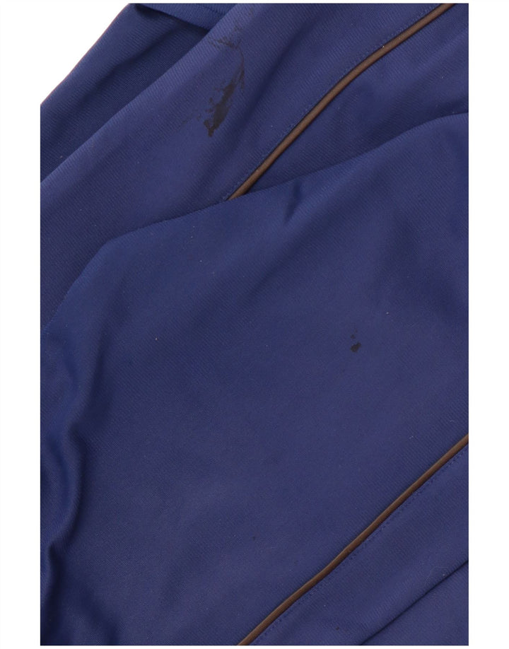 CHAMPION Mens Tracksuit Top Jacket Large Navy Blue Polyester