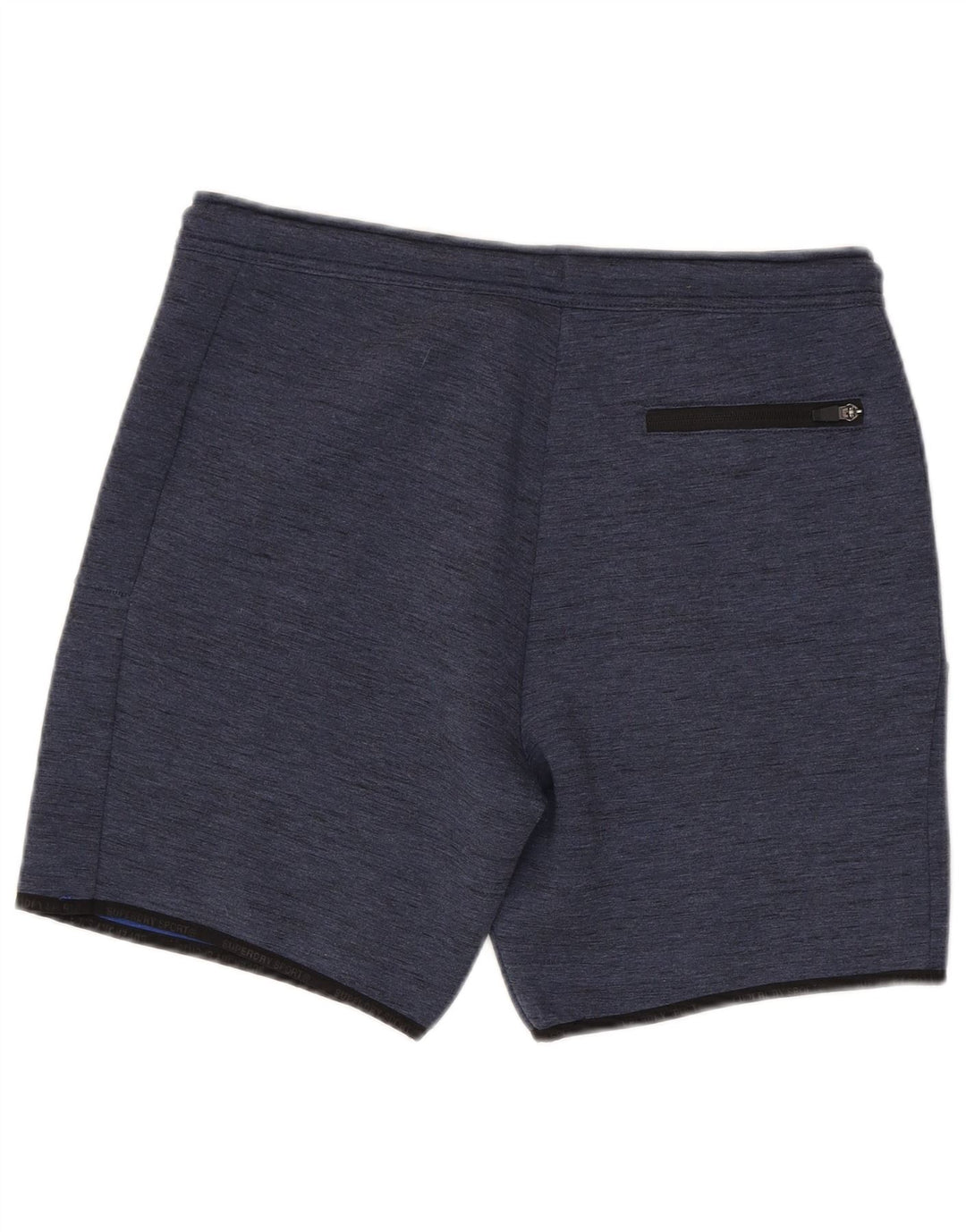 Superdry Mens Sport Shorts Large  Navy Blue Polyester