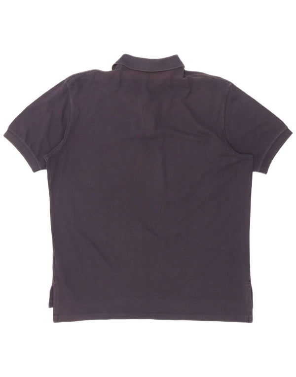 Polo Ralph Lauren Mens Polo Shirt XL Navy Blue Cotton