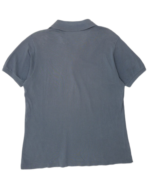 Lacoste Mens Polo Shirt Size 7 2XL Grey Cotton