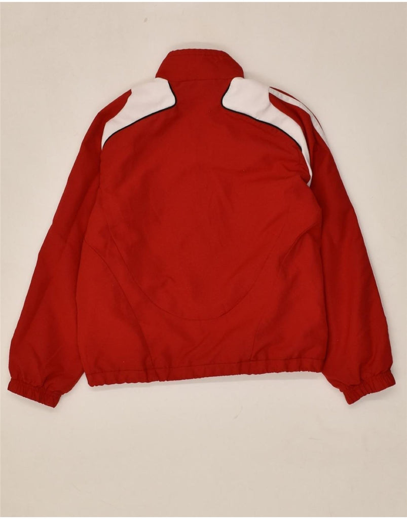 ADIDAS Boys Tracksuit Top Jacket 9-10 Years Red Polyester | Vintage Adidas | Thrift | Second-Hand Adidas | Used Clothing | Messina Hembry 