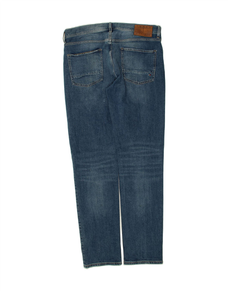 TOMMY HILFIGER Mens Denton Slim Jeans W34 L34 Blue Cotton | Vintage Tommy Hilfiger | Thrift | Second-Hand Tommy Hilfiger | Used Clothing | Messina Hembry 