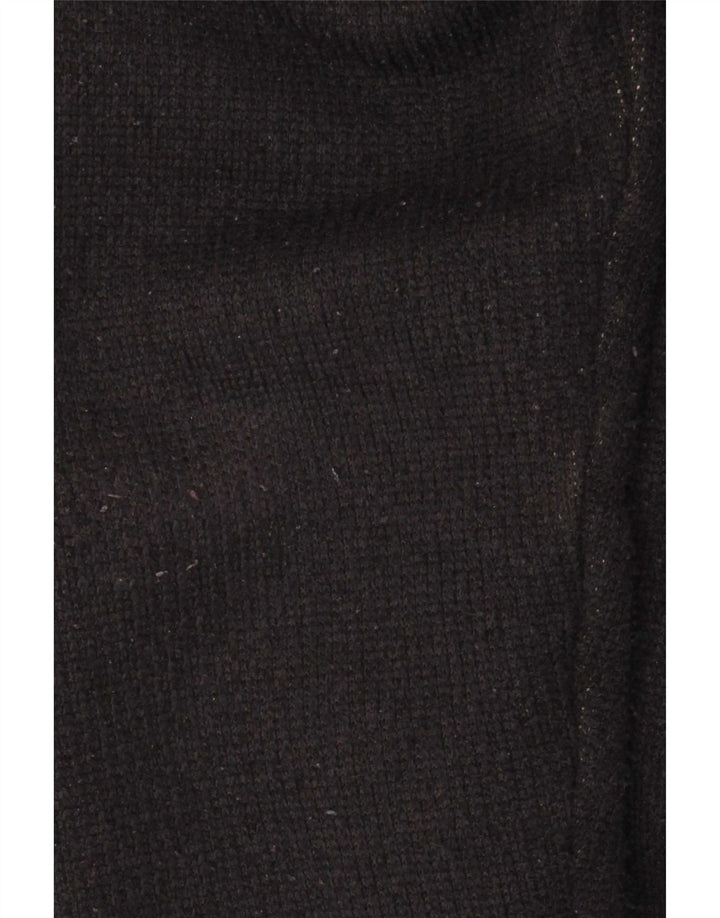 Jack Wolfskin Mens Bomber Jacket UK 40 Medium Black Polyester