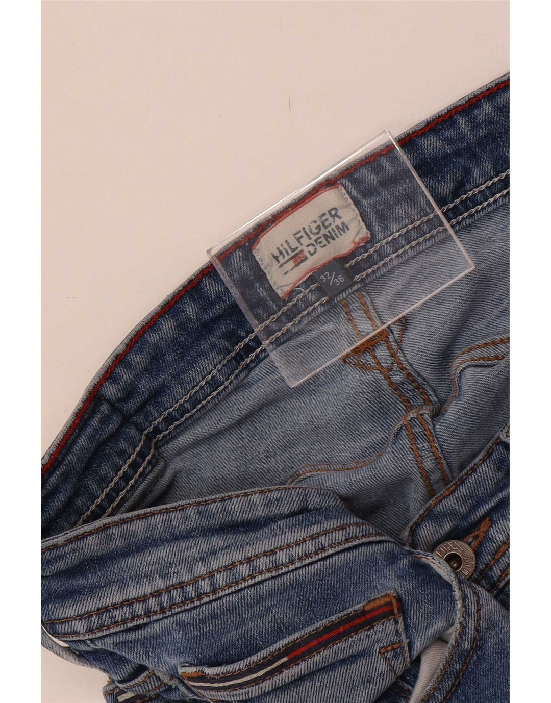 Tommy Hilfiger Womens Slim Jeans W32 L33 Blue