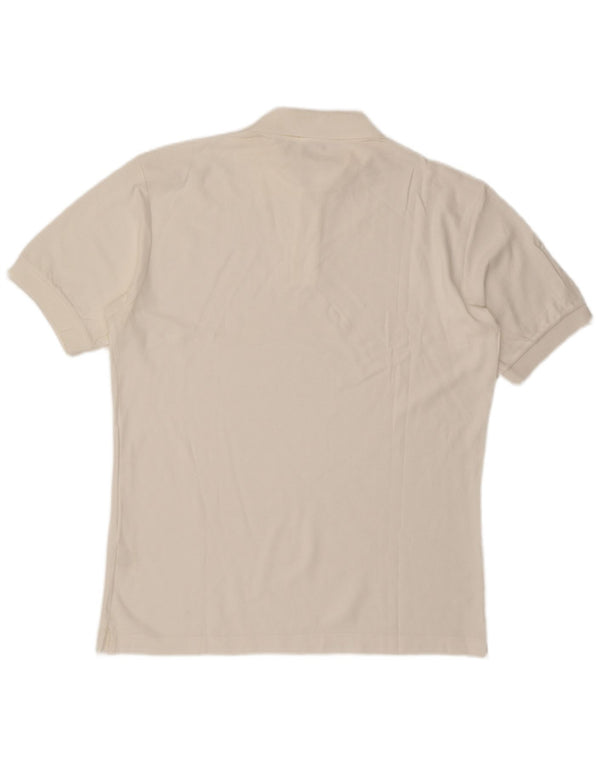 Fila Mens Tall Polo Shirt Large White Cotton