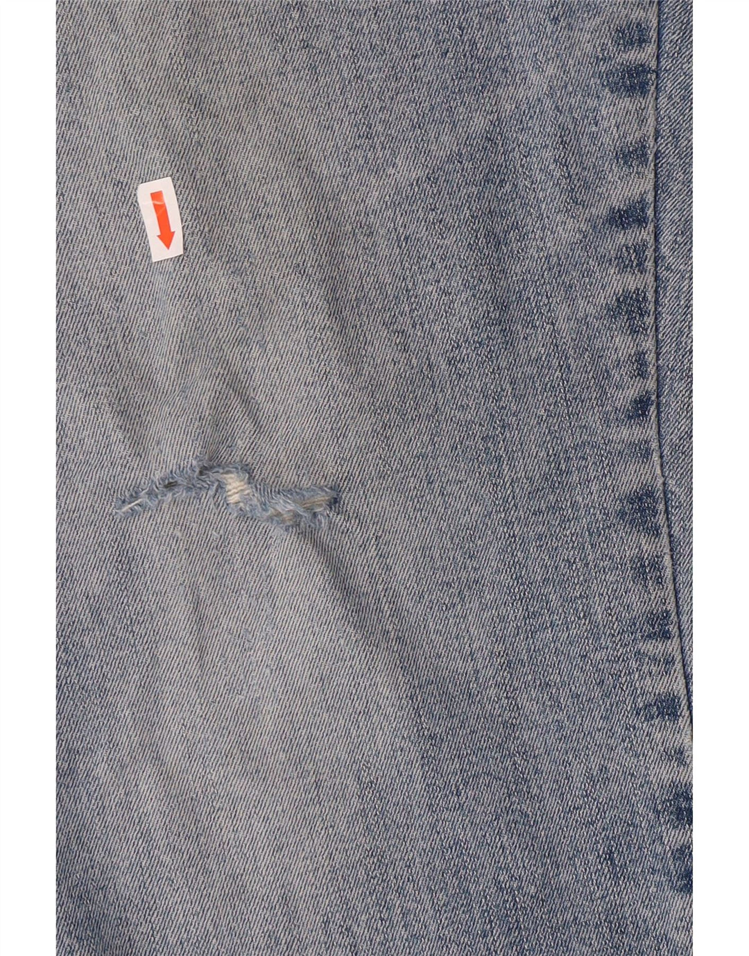 Wrangler Mens Straight Jeans W36 L34 Blue Cotton Classic