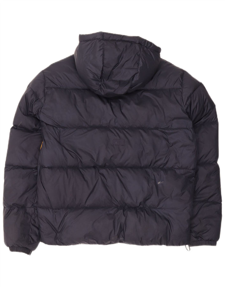 Ellesse Mens Heritage Padded Jacket UK 36 Small Navy Blue Colourblock