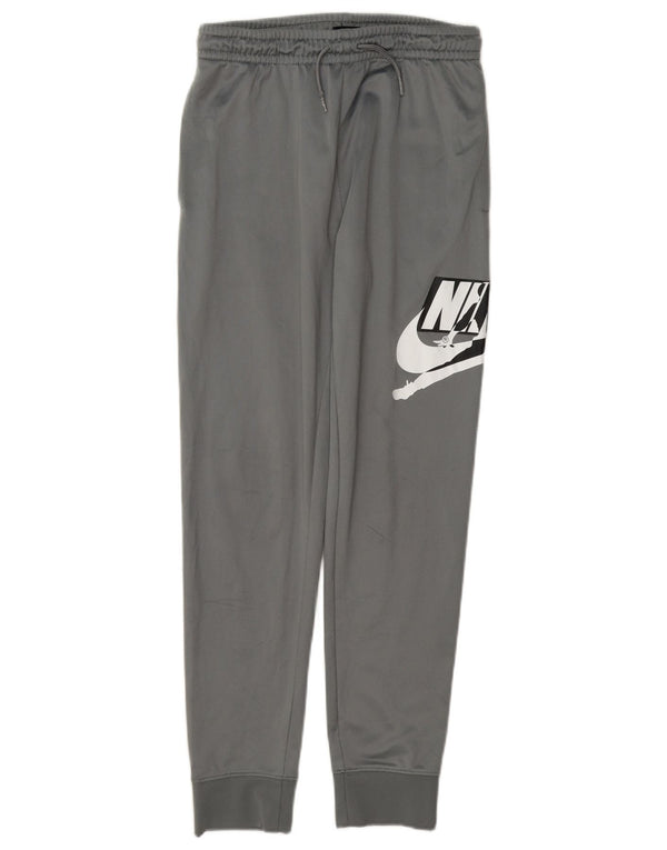 Jordan Boys Graphic Tracksuit Trousers Joggers 12-13 Years Large Grey