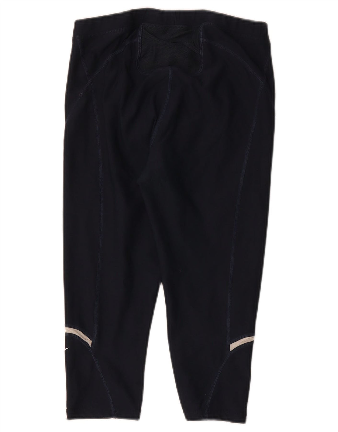 Nike Womens Capri Leggings US 0/2 XS Navy Blue Polyester