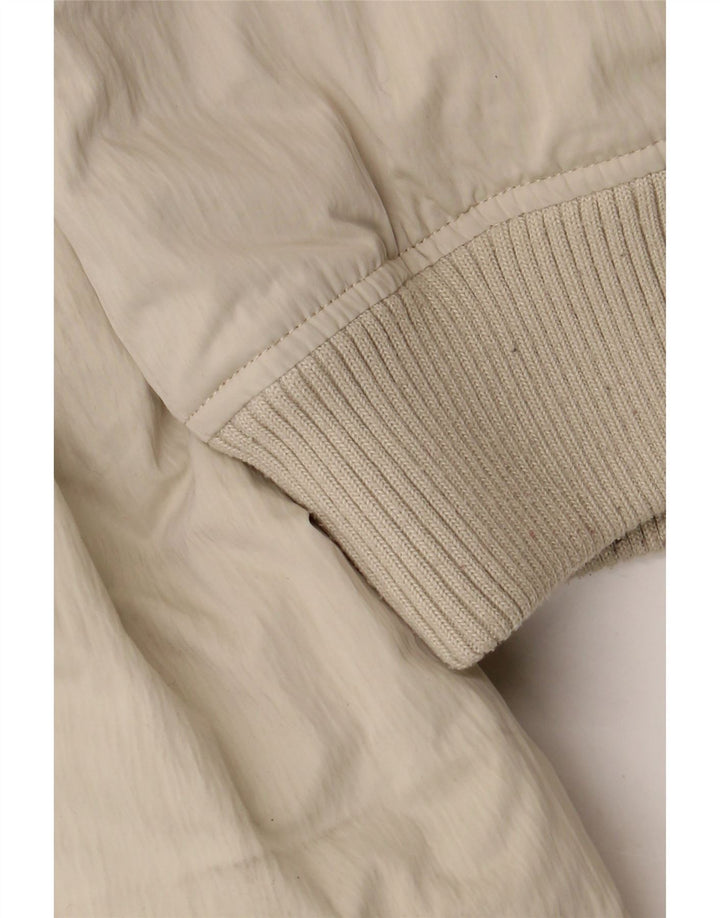 Kappa Mens Padded Jacket UK 42 XL Beige Polyester