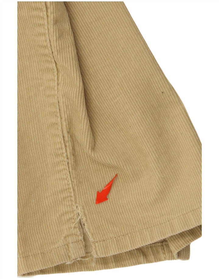 LEVI'S Mens 551 Loose Fit Corduroy Trousers W32 L32 Beige Cotton