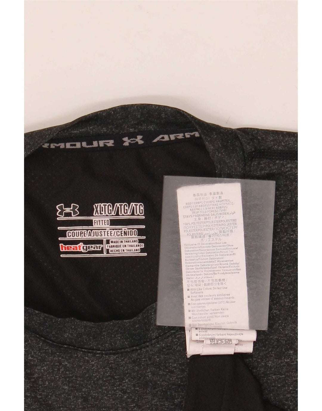 Under Armour Mens Project Rock Brahma Bull Graphic Vest Top XL Grey