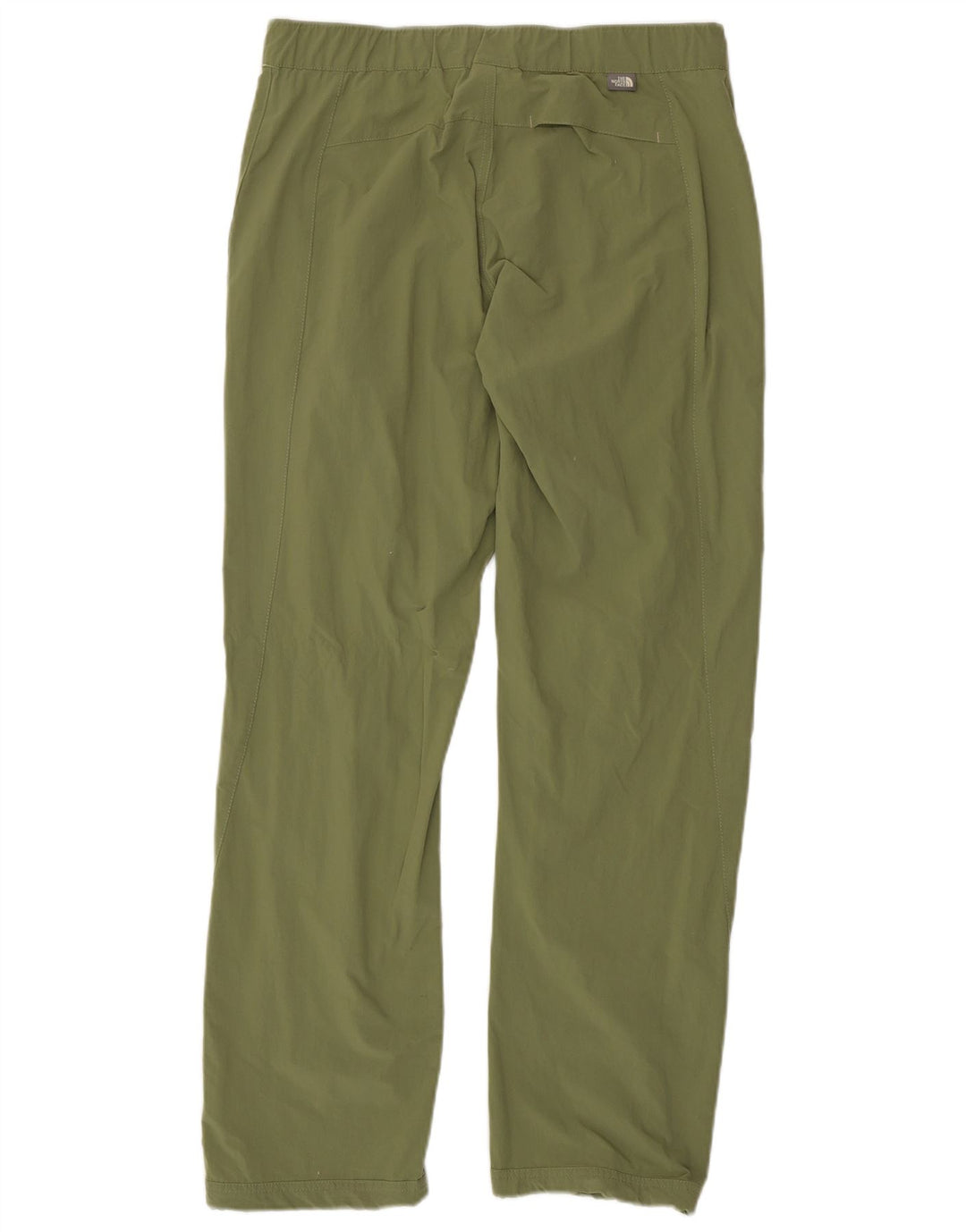 The North Face Womens Straight Hiking Trousers Medium W30 L32 Green Nylon