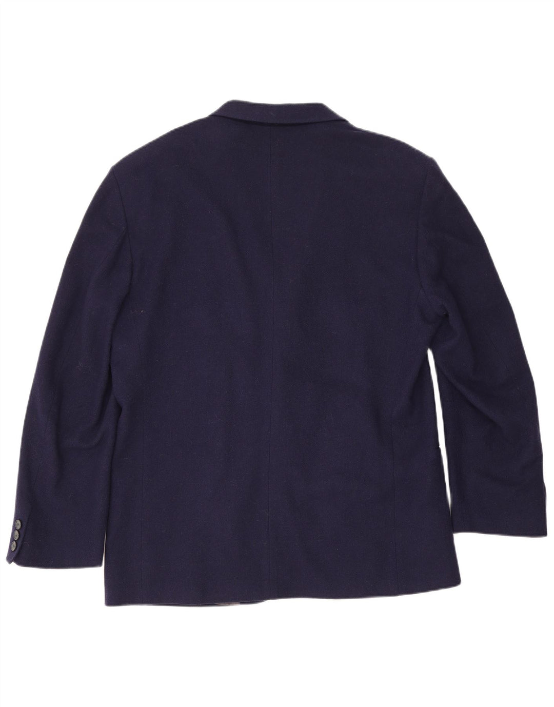 Roccobarocco Mens 3 Button Blazer Jacket UK 40 Large Navy Blue