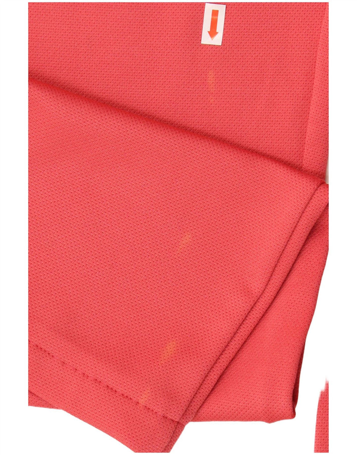 Asics Womens Tracksuit Trousers Joggers UK 14 Large  Pink Polyester