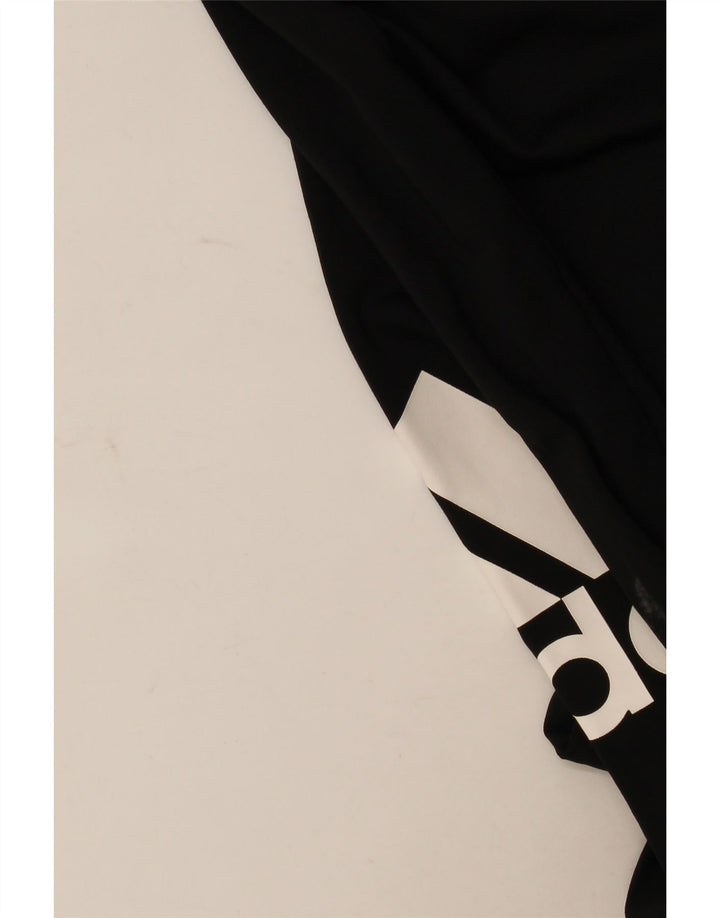 Adidas Girls Graphic Leggings 11-12 Years  Black Polyester