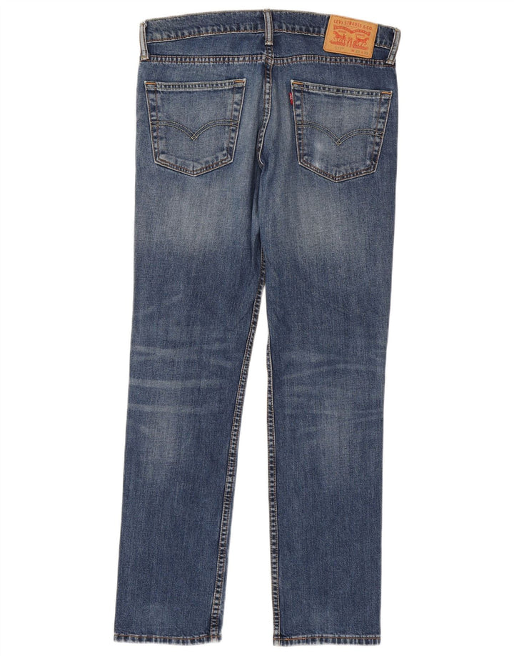 Levi's Mens 511 Slim Jeans W33 L32 Blue Cotton
