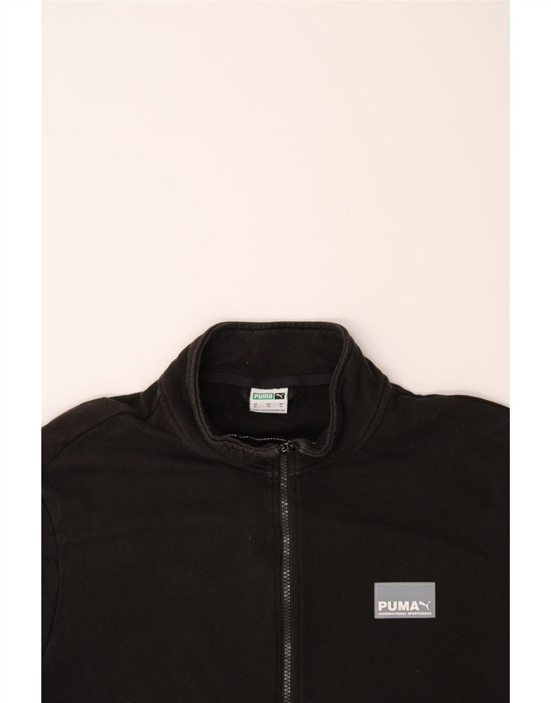 PUMA Mens Tracksuit Top Jacket XL Black Vintage Puma and Second-Hand Puma from Messina Hembry 