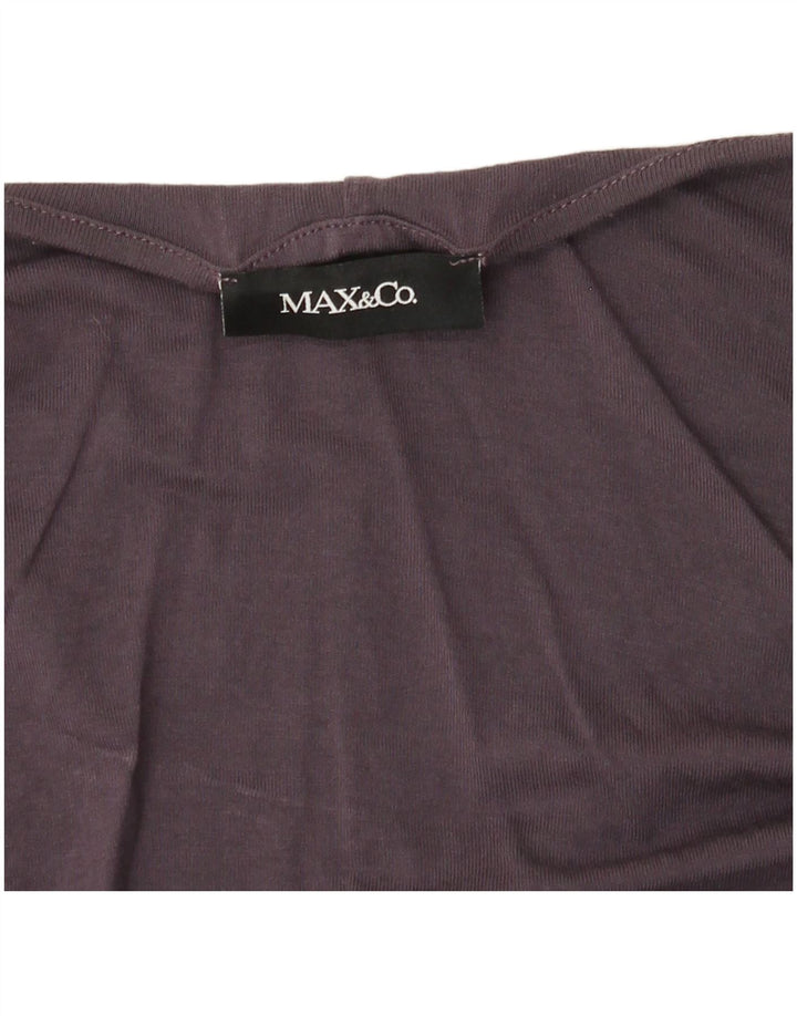 Max & Co. Womens A-Line Dress UK 6 XS Purple