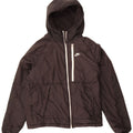 Nike Womens Therma-Fit Hooded Windbreaker Jacket UK 14 Medium Black