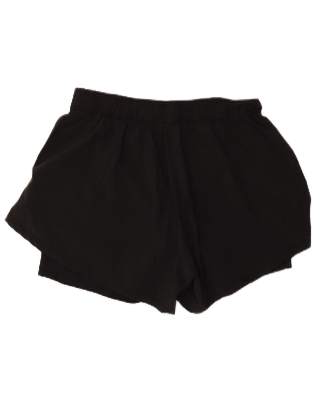 NIKE Womens Sport Shorts UK 14 Large  Black