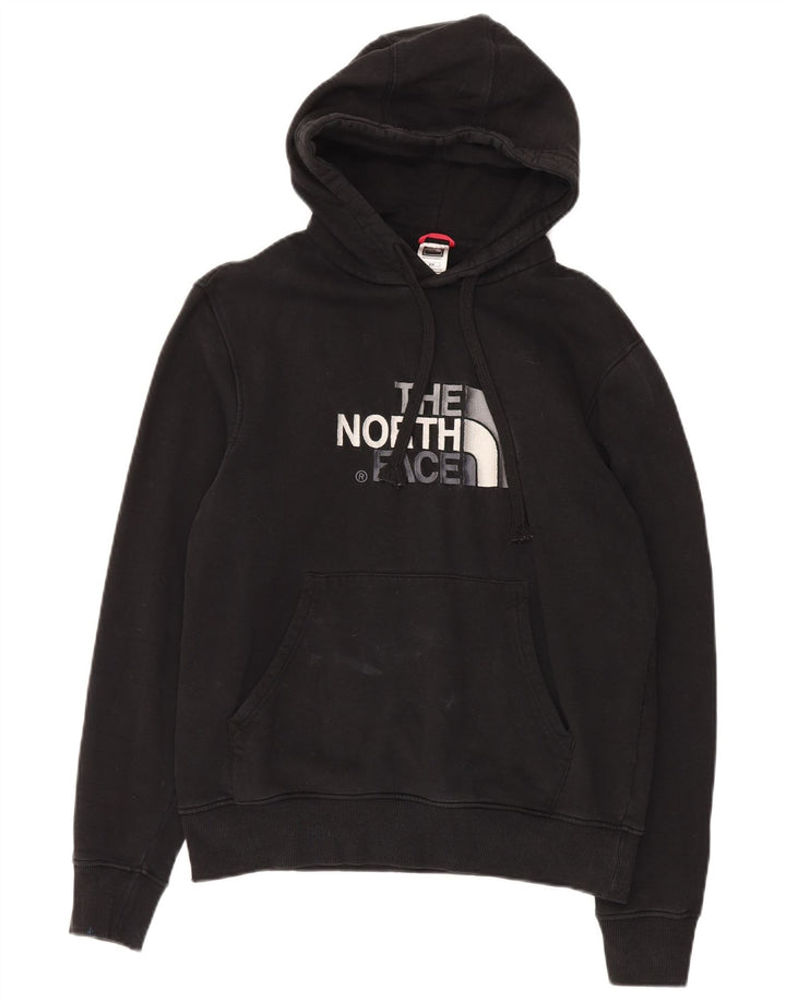 The North Face Mens Graphic Hoodie Jumper Medium Black Cotton