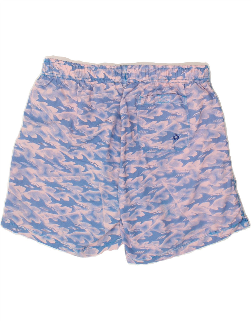 MAUI AND SONS Mens Sport Shorts 2XL Pink Animal Print Vintage Maui and Sons and Second-Hand Maui and Sons from Messina Hembry 