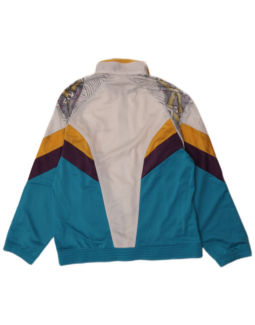 Sergio Tacchini Mens Tracksuit Top Jacket IT 48 Medium Multicoloured