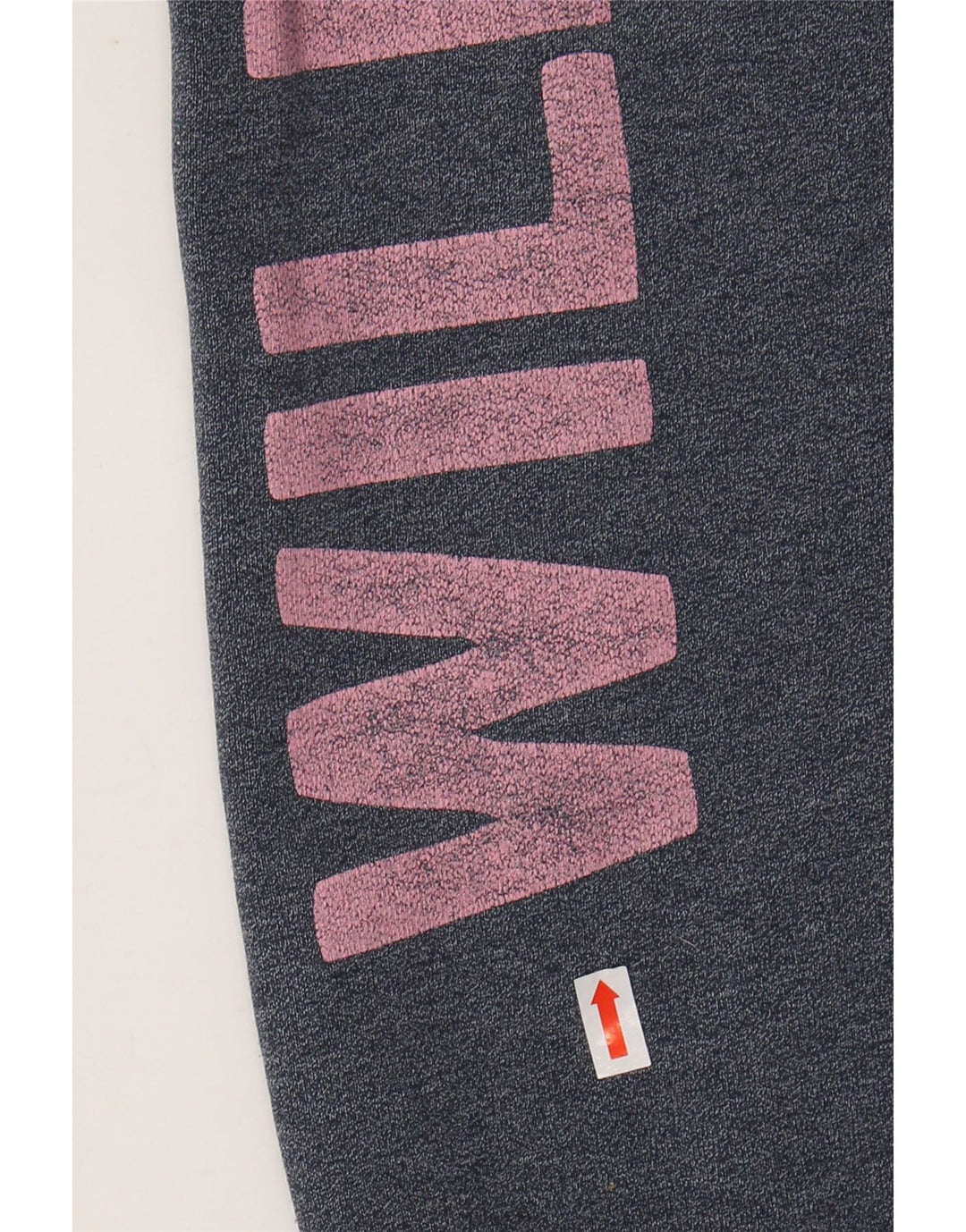 JACK WILLS Womens Graphic Tracksuit Trousers Joggers UK 8 Small  Navy Blue