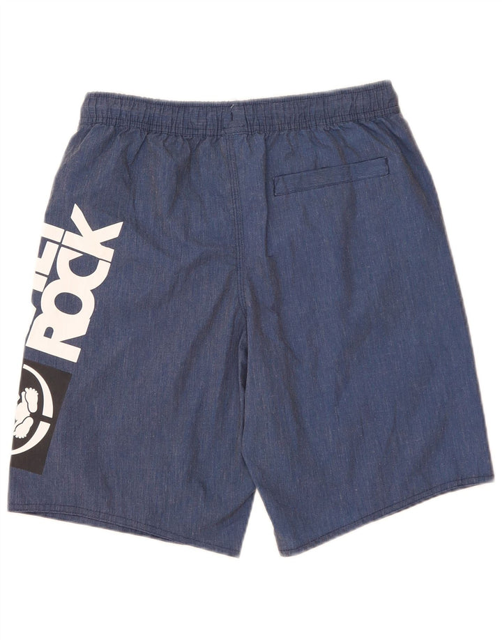 Saltrock Boys Graphic Swimming Shorts 12-13 Years Navy Blue Polyester