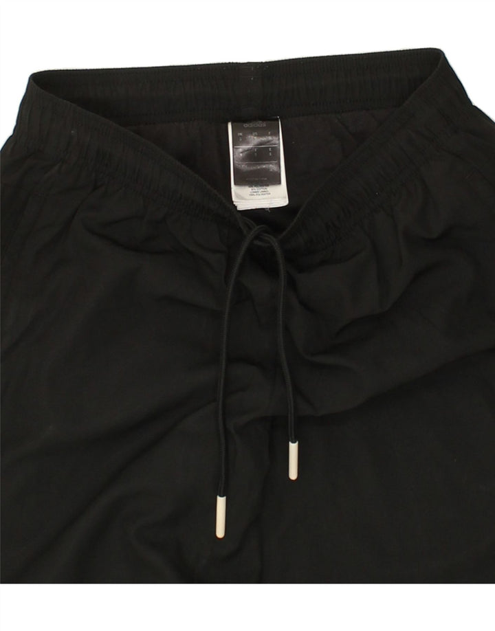 ADIDAS Mens Tracksuit Trousers Small Black Polyester Vintage Adidas and Second-Hand Adidas from Messina Hembry 