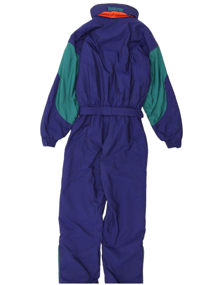 Brugi Mens Ski Jumpsuit UK 40 Medium  Navy Blue Colourblock Polyamide