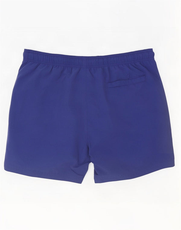 Marks & Spencer Mens Swimming Shorts XL Blue Polyester