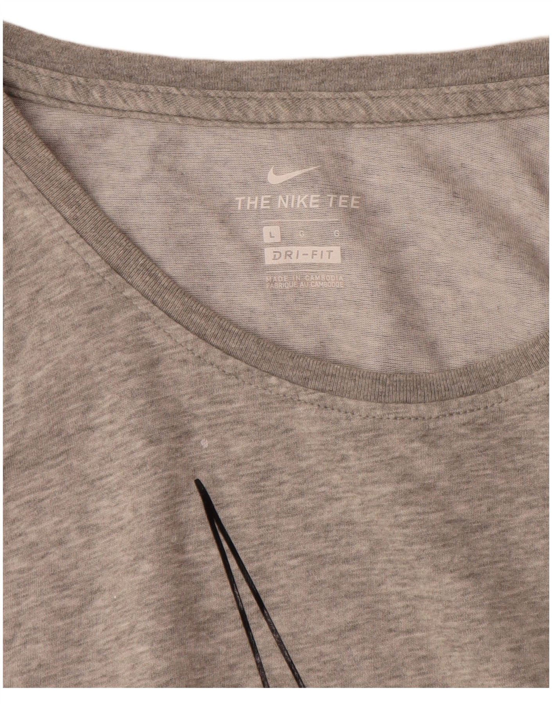 Nike Mens Dri Fit Graphic Vest Top Large Grey Cotton
