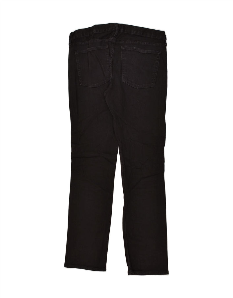 J. CREW Womens Matchstick Regular Straight Jeans W30 L30 Black Cotton | Vintage J. Crew | Thrift | Second-Hand J. Crew | Used Clothing | Messina Hembry 