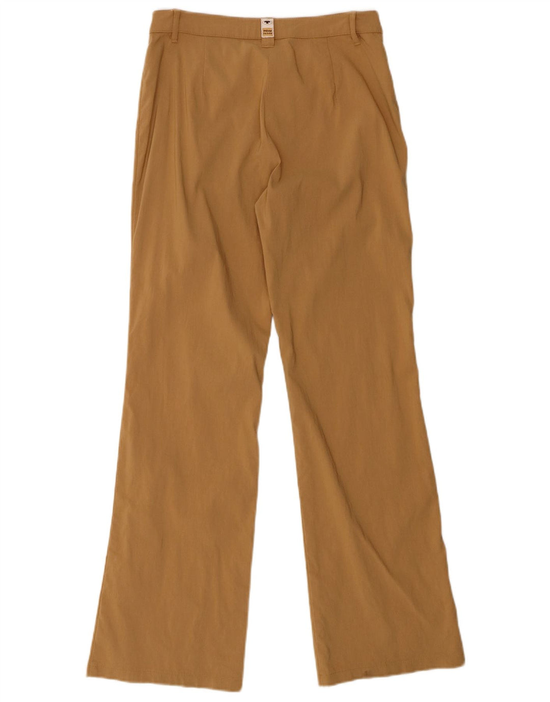 TOM TAILOR Womens Bootcut Casual Trousers EU 38 Medium W30 L30 Beige