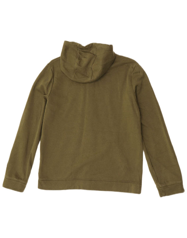 Nike Girls Zip Hoodie Sweater 13-14 Years XL Green Cotton Sports