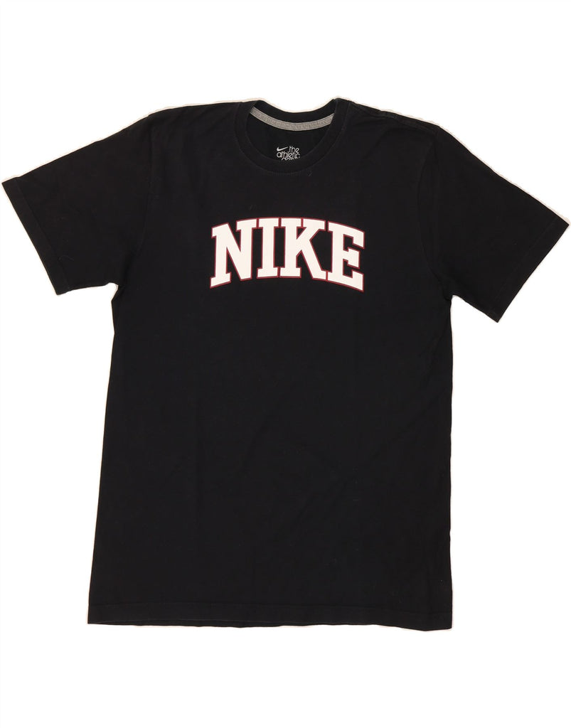 NIKE Mens Coupe Standard Graphic T-Shirt Top UK 42/44 Large Black Vintage Nike and Second-Hand Nike from Messina Hembry 
