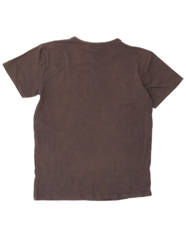 Lotto Womens T-Shirt Top UK 18 XL Grey Cotton