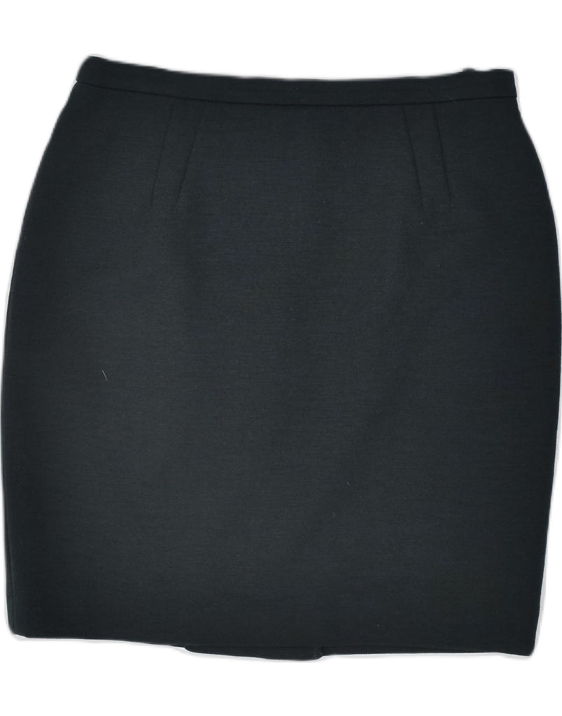 LUISA SPAGNOLI Womens High Waist Pencil Skirt IT 46 Large W30 Black | Vintage | Thrift | Second-Hand | Used Clothing | Messina Hembry 