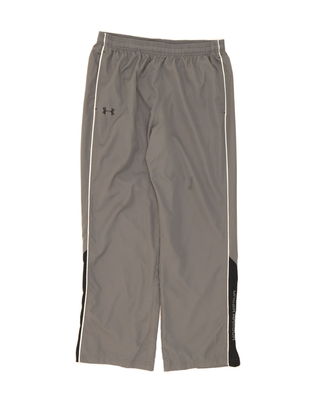 UNDER ARMOUR Mens Tracksuit Trousers Medium  Grey Colourblock Polyester