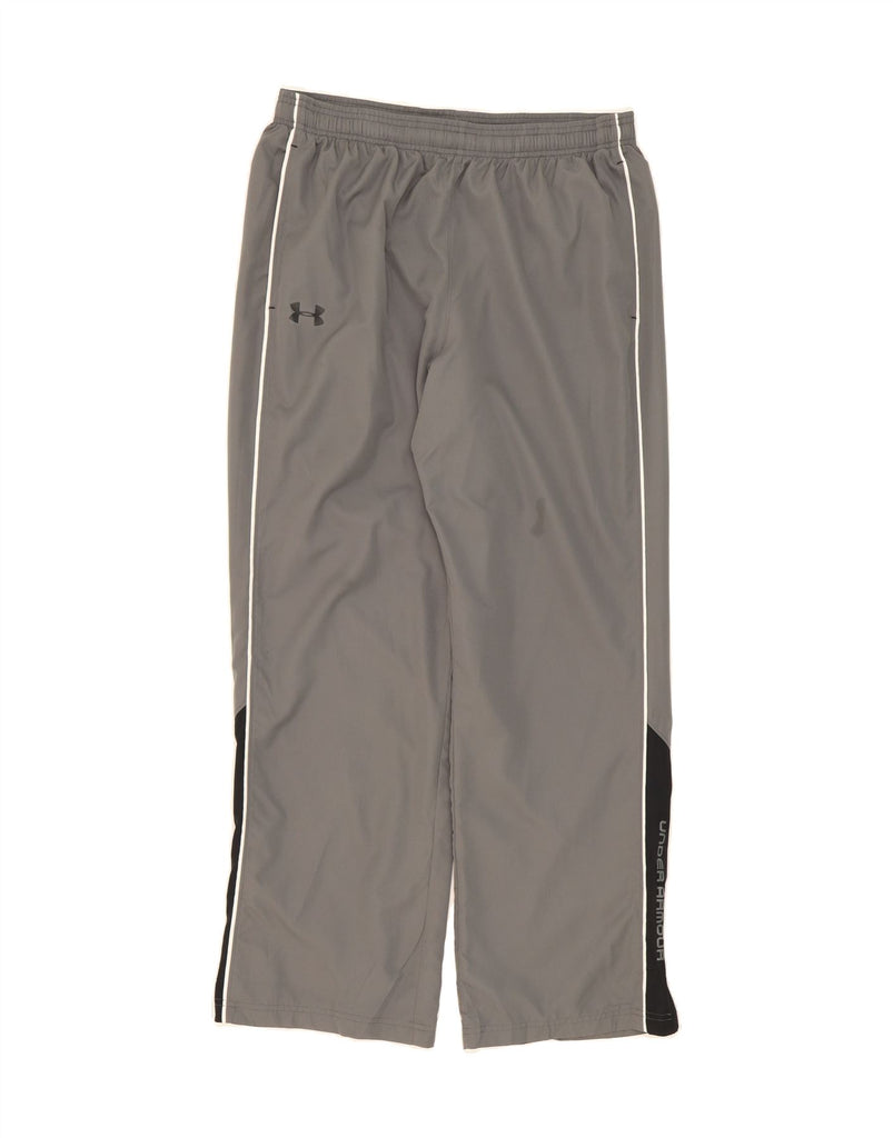 UNDER ARMOUR Mens Tracksuit Trousers Medium  Grey Colourblock Polyester Vintage Under Armour and Second-Hand Under Armour from Messina Hembry 