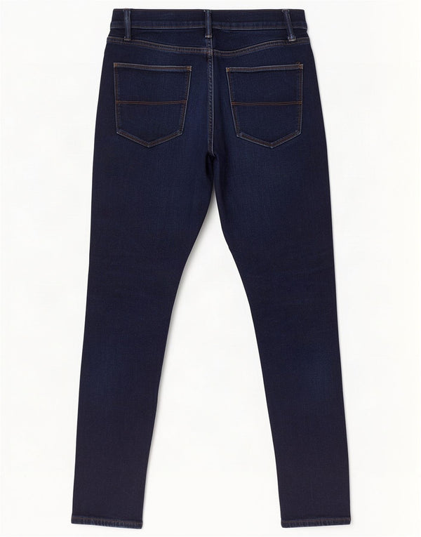 Marks & Spencer Mens Skinny Jeans W30 L31 Navy Blue Cotton