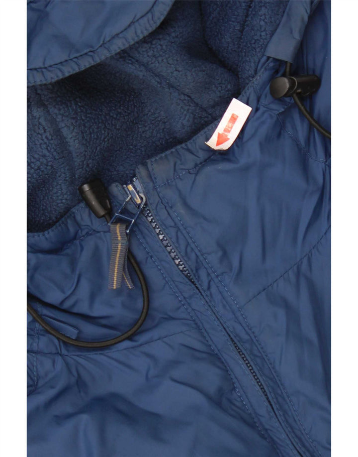 Puma Mens Hooded Windbreaker Jacket UK 40 Large Navy Blue