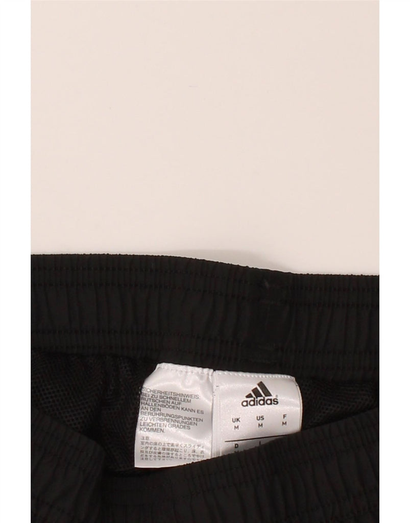 ADIDAS Mens Graphic Tracksuit Trousers Joggers Medium Black Polyester Vintage Adidas and Second-Hand Adidas from Messina Hembry 