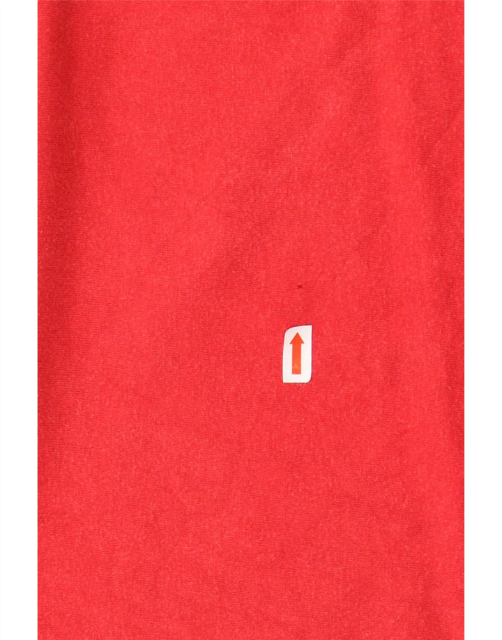 BILLABONG Mens Graphic T-Shirt Top Medium Red Cotton