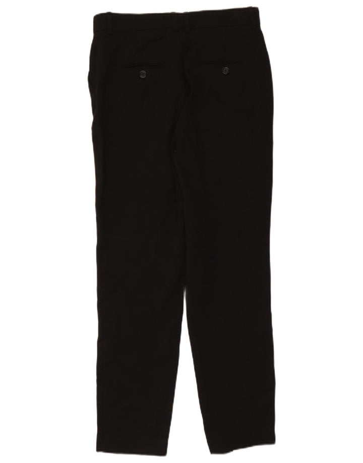 Zara Womens Slim Suit Trousers Medium W28 L30 Black